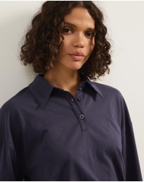 Atmos&Here - Averin Long Sleeve Fitted Waist Top