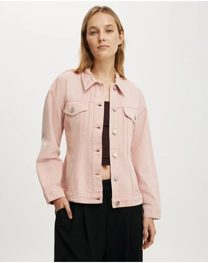 Cotton On - Alva Cinched Denim Jacket