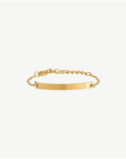 Zahar - Engravable Baby Bar Bracelet