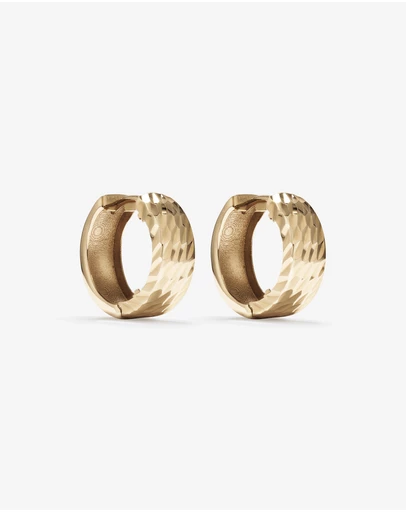 Michael Hill - 11mm Huggie Earrings in 10kt Yellow Gold
