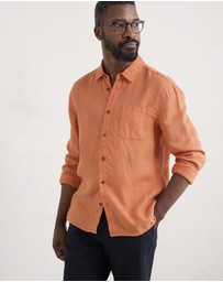 Seasalt - Seasalt Cornwall Orange Curator Shirt