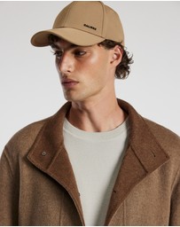 Calibre - Double Face Funnel Neck Coat Beige Combo