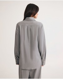 Oxford - Adrienne Euro Fabric Oversize Shirt