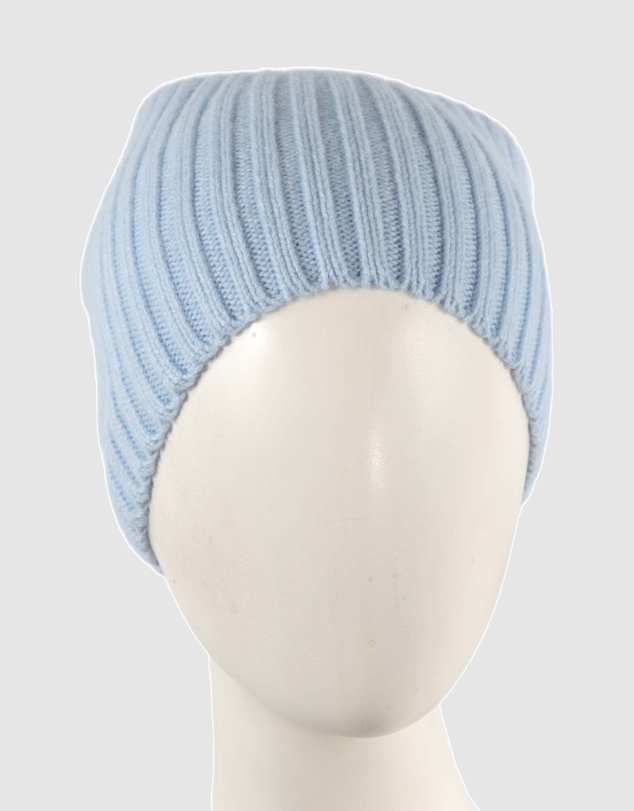 Max Alexander - European Made Blue Soft Wool Beanie