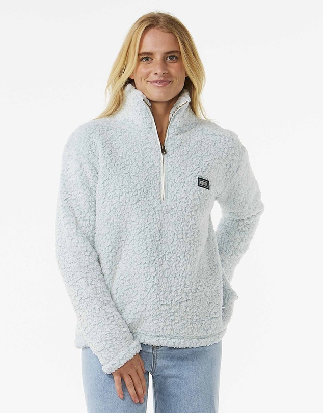 Rip Curl - Dark n Stormy 1/4 Zip Crew Jumper