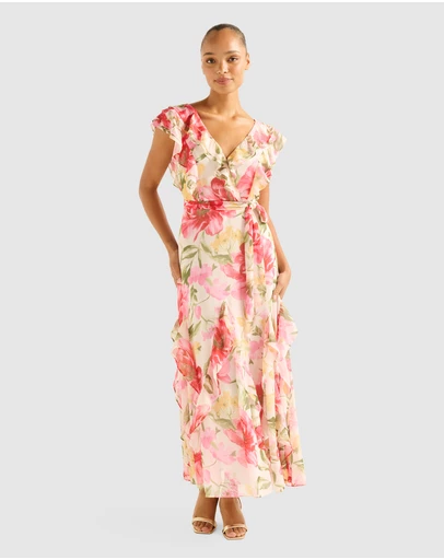 Forever New - Naya Ruffle Midi Dress