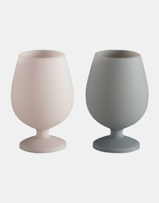 porter green - stemm | silicone unbreakable wine glasses
