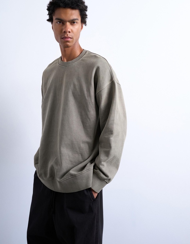 Topman - Heavyweight Oversized Fit Sweatshirt