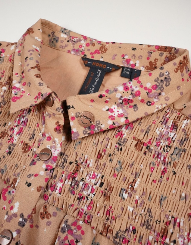 NONO - Milau Floral Dress with Belt - Kids-Teens