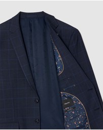 Politix - Connor Windowpane Tailored Jacket