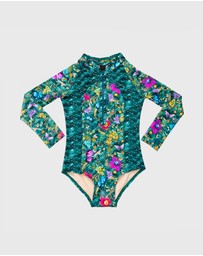 Aqua Blu Kids - Elm Long Sleeve One Piece - Kids
