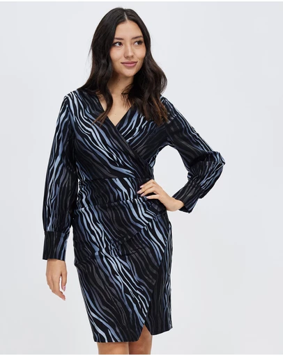 Honey and Beau - Untamed Long Sleeve Dress