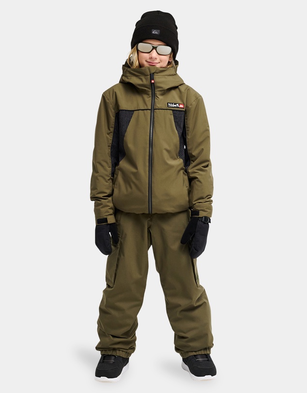 Quiksilver - Boys 8 to 16 Young Guns 20K Snow Jacket