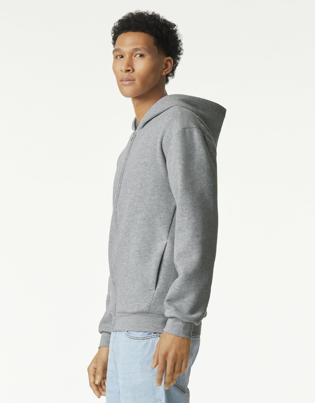 American Apparel - Adult ReFlex Full Zip Hoodie