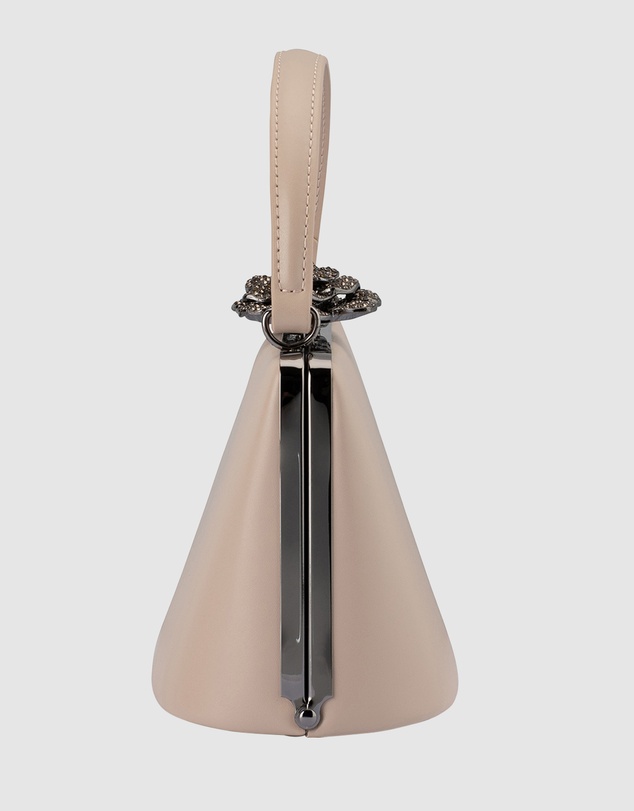 Olga Berg - Grace Embellished Frame Bag