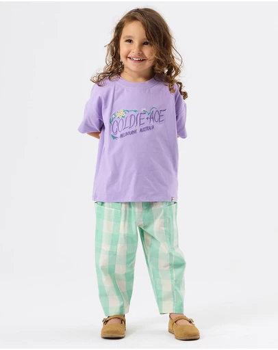 Goldie + Ace - Flora Embroidered T-Shirt - Babies-Kids