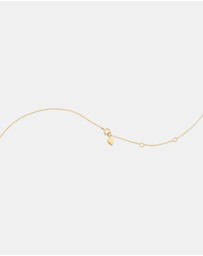 Michael Hill - Ruby Pave Heart Pendant in 10kt Yellow Gold