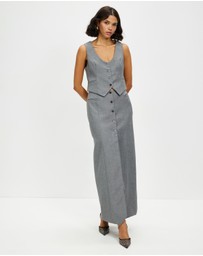 Third Form - Metropolis Tailored Maxi Skirt