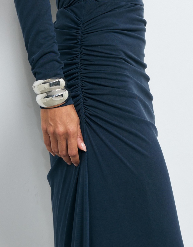 AERE - Ida Cupro Maxi Skirt