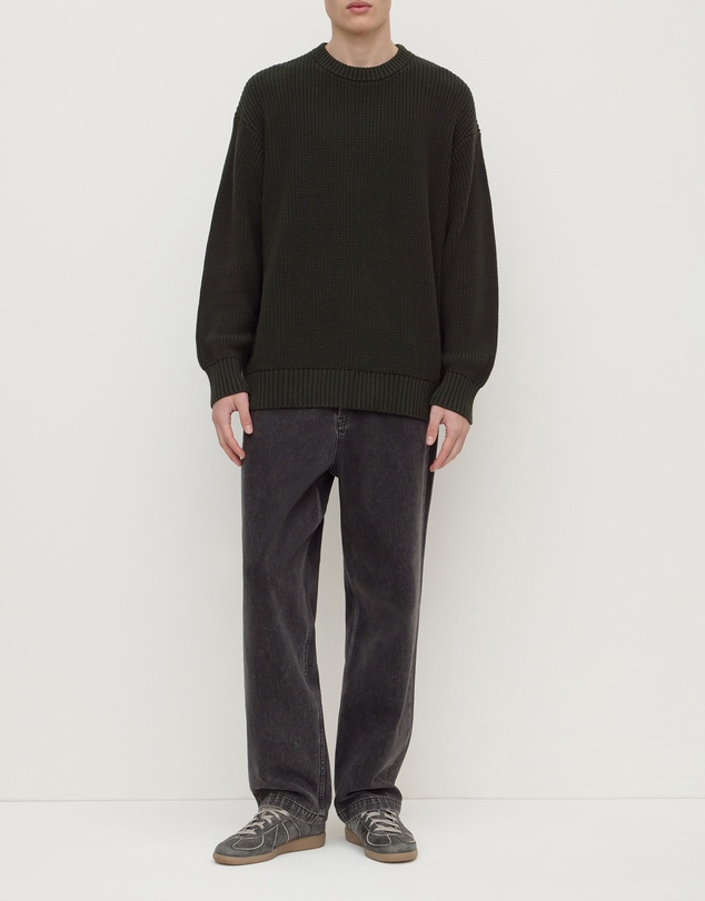 Assembly Label - Carson Cotton Rib Knit Jumper