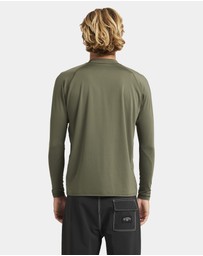Billabong - Mens Boxed Arch Long Sleeve Rash Vest