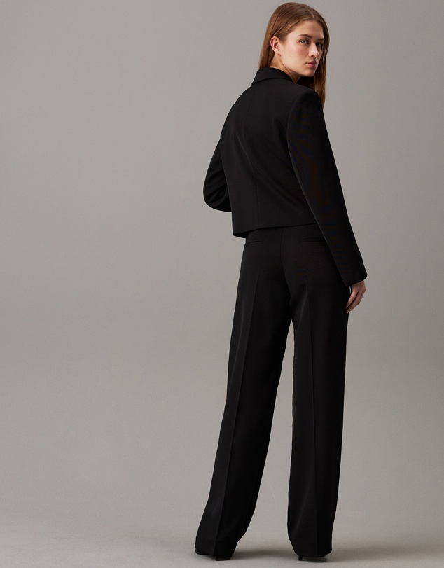 Calvin Klein - Wool Twill Tuxedo Blazer
