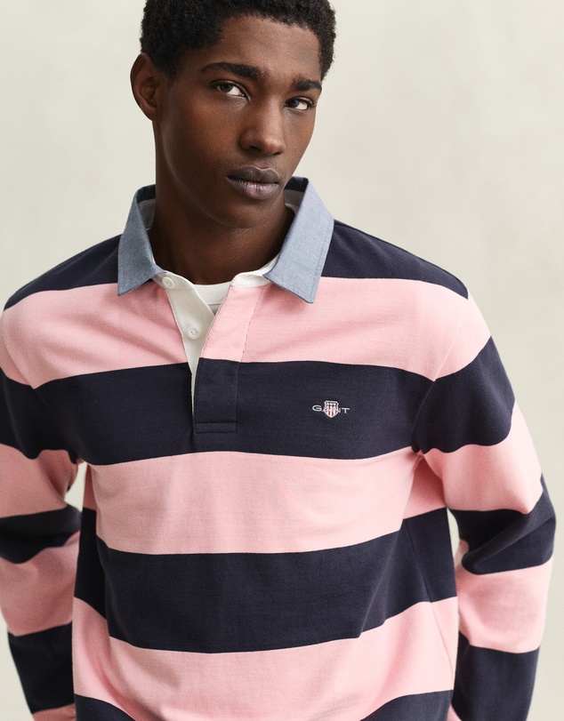 Gant - Chambray Stripe Heavy Rugger