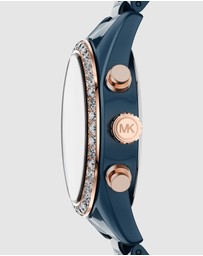 Michael Kors - Lexington Blue Chronograph Watch