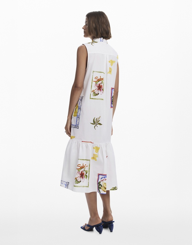 Desigual - Postcard shirt dress