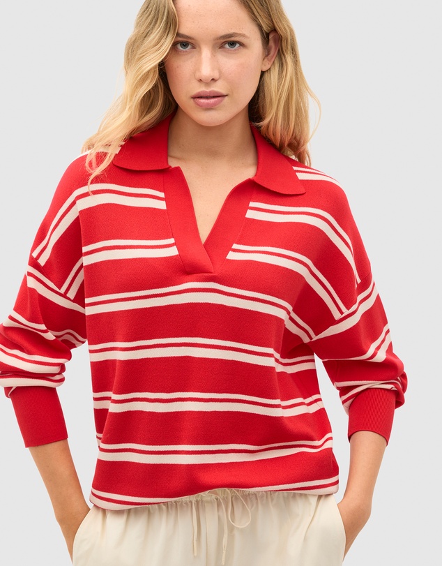 Seed Heritage - Relaxed Polo Knit