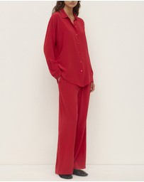 Assembly Label - Betty Silk Long Sleeve Shirt