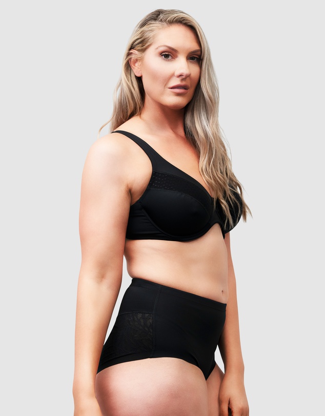Naturana - Soft & Comfy Wide Strap Underwire Bra
