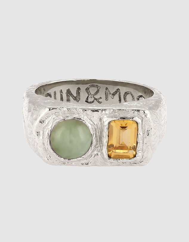 Haze & Glory - Sun and Moon Signet Ring