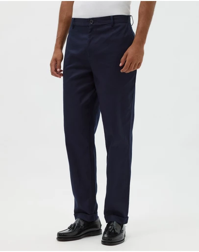 AERE - Tapered Cotton Twill Trousers