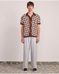 Frescobol Carioca - Pinto Cotton Crochet SS Cardigan