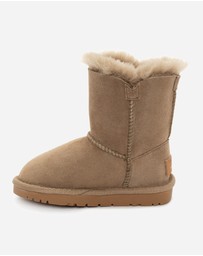 Ozwear Connection Uggs - Ugg Kids Ugg Button Boots (Water Resistant)