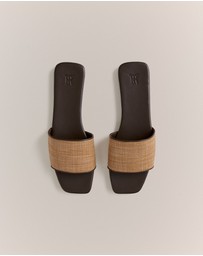 Trenery - Linde Slide in Chocolate