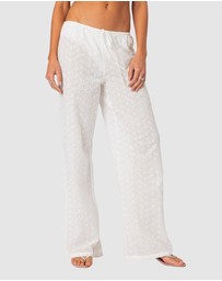 EDIKTED - Miracle Cotton Lace Pants