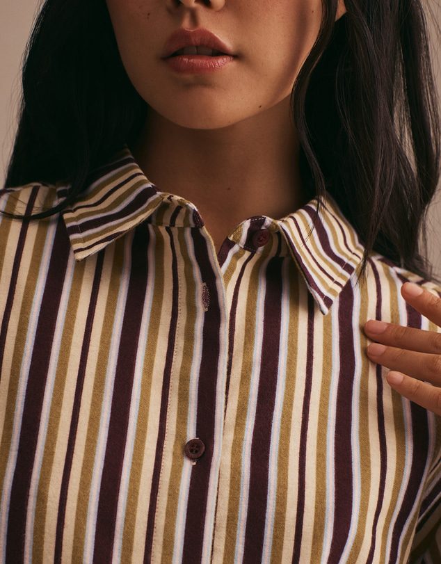 Resting - Double Brushed Flannelette Ari Long Sleeve Shirt