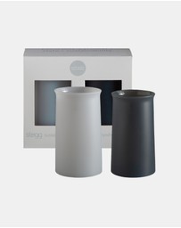porter green - stegg | silicone unbreakable highball glasses