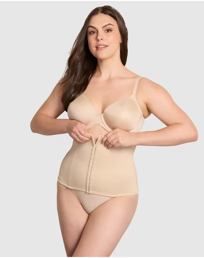 Cupid Fine Shapewear - Extra-Firm Control Boned Faja Waist Shaper