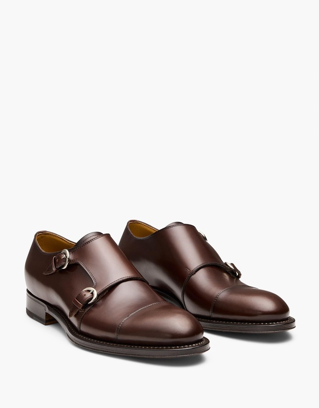 Aquila - D'ORO Collection - Bristol Monk Strap Shoes