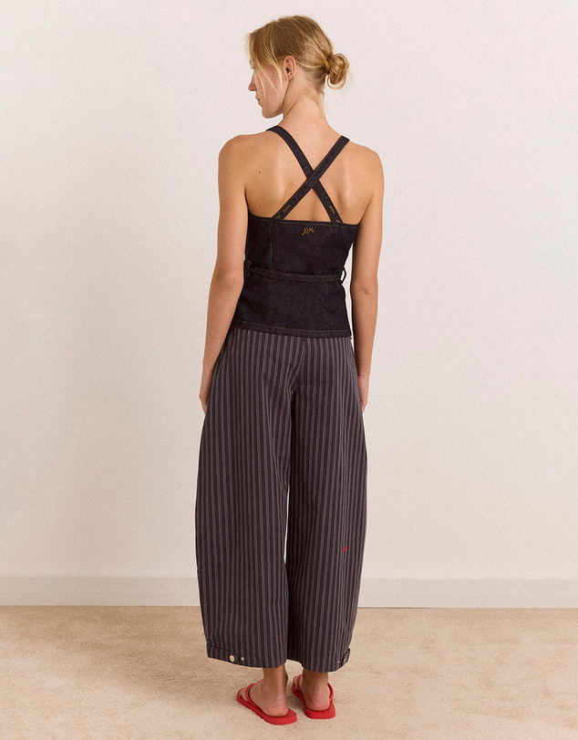 Damson Madder - Annabelle Apron Top