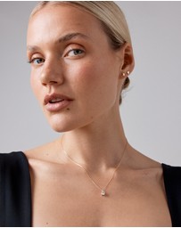 Michael Hill - 0.50 Carat TW Laboratory-Grown Diamond Solitaire Pendant in 14kt Yellow Gold