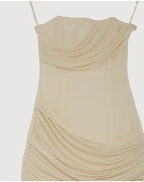 Revibe - Repaired MISHA The Ember Wrapped Maxi Dress - AU 8