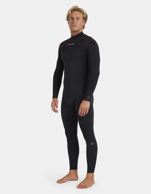 Billabong - Mens 4/3Mm Revolution Natural Chest Zip Long Sleeve Fullsuit