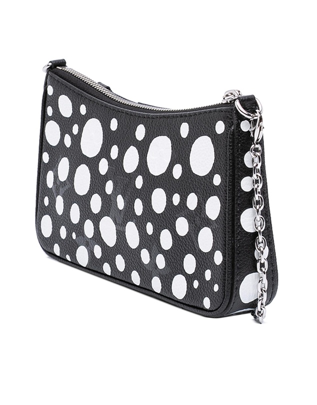 Pre-Loved by Azura Reborn - Pre-Loved Yayoi Kusama Monogram Giant Empreinte Infinity Dots Easy Pouch On Strap