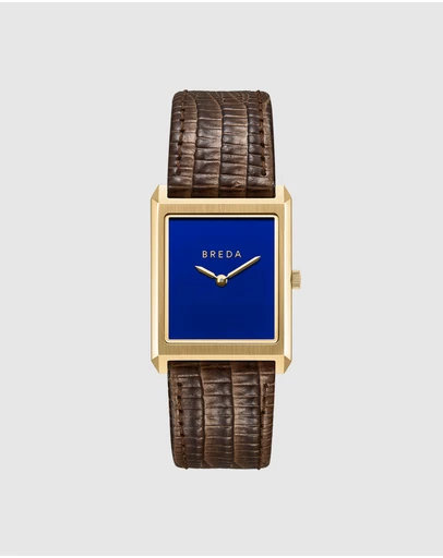Breda - Virgil 1763b Leather Band Watch, 26MM