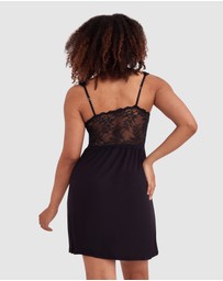 Bras N Things - Kaede Slip - Black