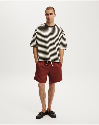 BURNT RED TWILL